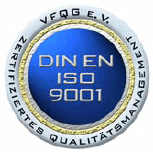 Zertifizierung nach DIN EN ISO 9001